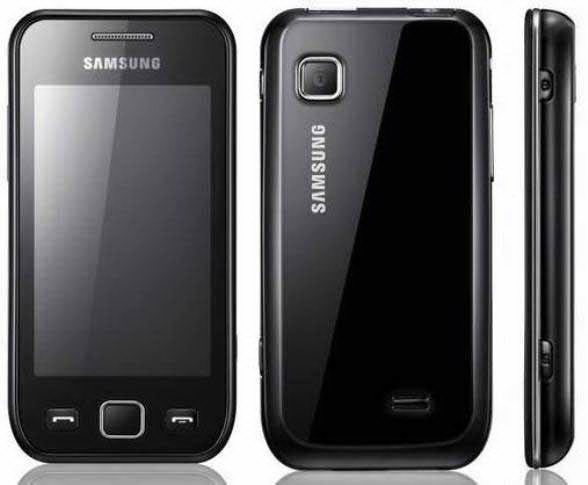 Samsung dokunmatik telefon fotoğrafı